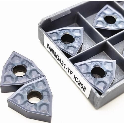 WNMG080408 WNMG080404 TF IC907/908 External Turning Tools Carbide Insert