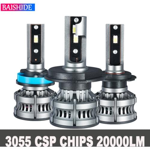 Car Headlight H7 LED CSP 9005 H1 H4 LED H3 H8 H11 9006 HB3 HB4 110W CSP chip 6500K car Styling Auto Headlamp Fog Light Bulbs