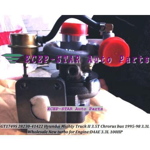 Free Ship GT1749S 28230-41422 471037-0002 471037 Turbo Turbocharger For HYUNDAI Mighty Truck 3.5T Chrorus bus D4AE 3.3L D 100HP