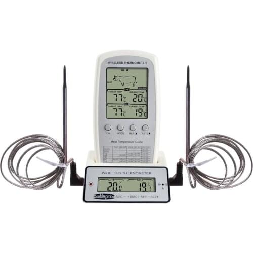 Digital BBQ Thermometer Wireless Kitchen Oven Food Cooking Grill Smoker Meat The Dropshipping