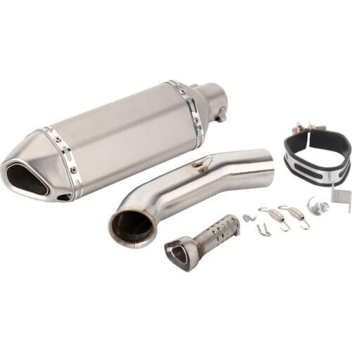 DUKE 125 Motorcycle For KTM DUKE 390 RC390 DUKE 125 2017 2018 2019 RC 390 DUKE 250 RC125 Exhaust Pipe And Link Pipe Full System