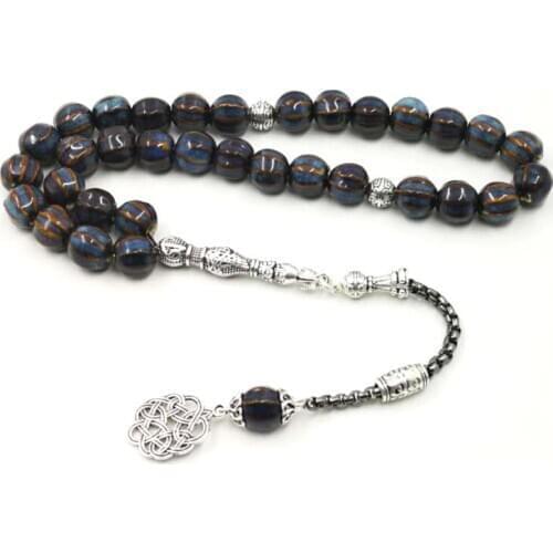 Ceramic Tasbih 33 Beads 2019 new style tesbih Metal tassels Special bracelets Muslim Gift rosary
