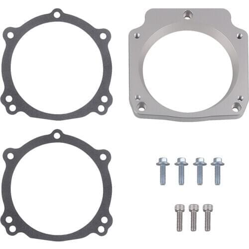 AU05 -LS Throttle Body Truck Adapter - LS1 3 Bolt 92mm Intake Manifold to LS3 4 Bolt 102mm Throttle Body LM7 LR4 LQ4 LS6 L59
