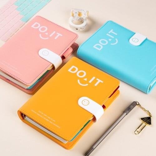 Planner Multifunction Diary Notebook Loose-leaf Notebook Colorful Planner Cute Cartoon Planner