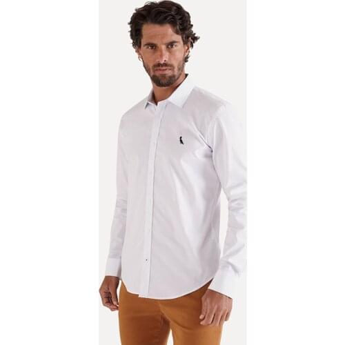 2021 New Brand Reserved Aramy Mens Long Sleeve Oxford Plaid Striped Casual Shirt Embroidered Logo Slim Fit Work Shirt