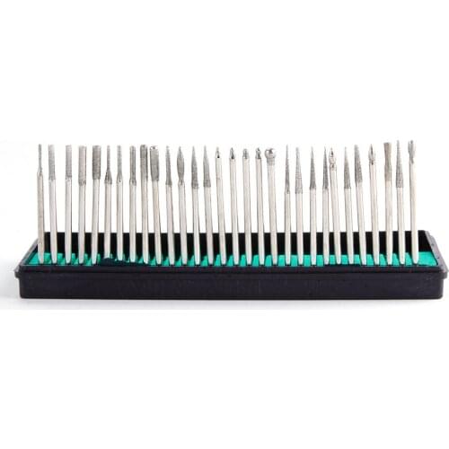 30pcs Nail Drill Bits Set Pedicure Bits for Manicure Machine 2.35 rod Polishing Grinding Head Replacement Milling Cutter Sets