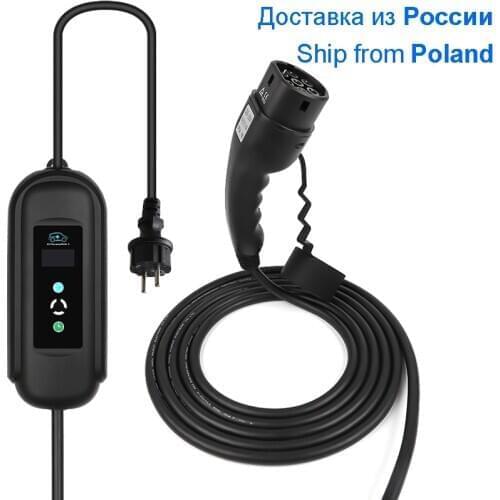 Pre-Set Charging Time EV Charger Timer Function 10 Hours Later to Charge Waterproof Battery Charger for Renault