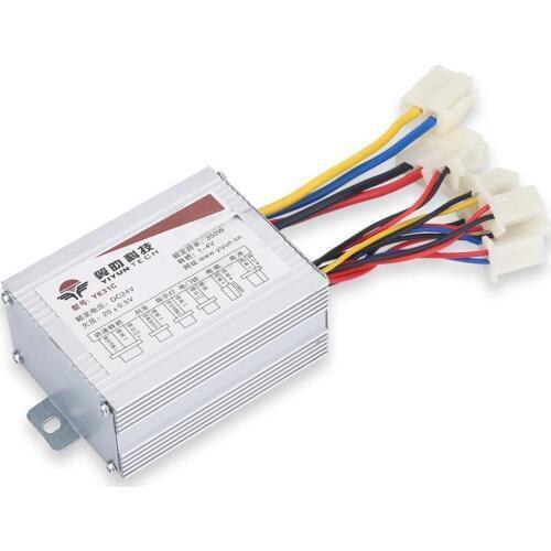 24V/36V/48V 250/350/500W DC Electric Bike Motor Brushed Controller Box for Electric Bicycle Scooter E-bike Accessory