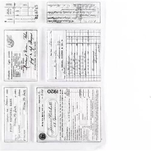 YINISE Silicone Clear Stamps CUTTING DIES For ScrapbookingDecorationsSENCIL DIY PAPER Album Cards MAKING CRAFT RUBBER Stamp MOLD