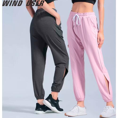 Sport Pants sportswear women gym Loose Quick-Drying Thin Yoga Pants Casual Fitness Running pants