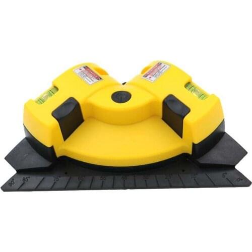 Triangular Laser Rangefinder 90 Degree Laser Level Right-angle Grounding Instrument Household Building Tool Supplies