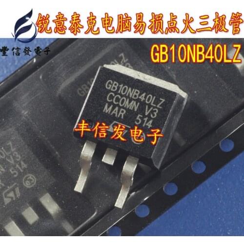 10pcs/lot 100% NEW 6B10NB40LZ GB10NB40LZ TO-263 Car smd transistor