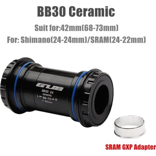 24 Adapter bicycle Press Aluminum Alloy Fit Bottom Brackets Axle for MTB Road bike parts Prowheel 24mm Crankset chainset