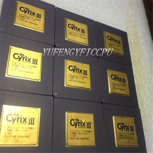 CyrixIII-550MHZ Antique cpu collection testimony of history antique computer accessories