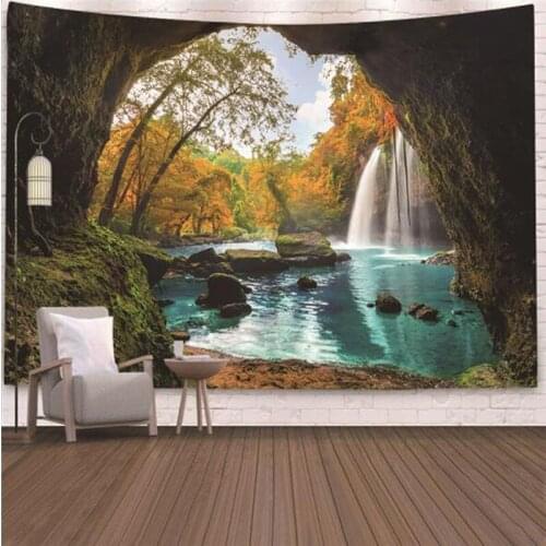 Big Tapestry Beautiful Natural Forest Large Wall Hanging Hippie Wall Hanging Bohemian Wall Tapestries Mandala Wall Art Decor