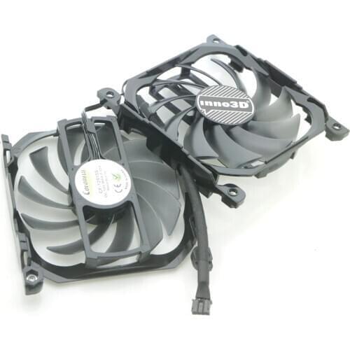 CF-12915S DC12V 0.35A 95mm VGA Fan For INNO3D GTX1060 1070 1070ti 1080 1080ti P104-100 8GB Twin X2 Graphics Card Cooling Fan