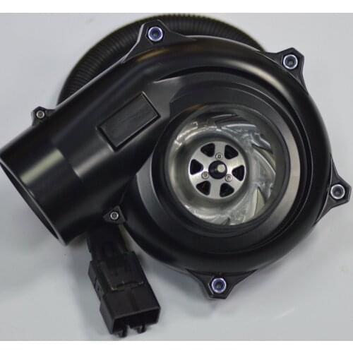 Electric Turbo Supercharg er Kit Thrust Motorcycle Electric Turbocharger Air Filter Intake for all car improve speed