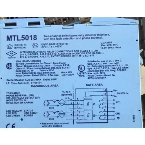 MTL5018 MTL5517 MTL4031 MTL5044 MTL4516C MTL4546Y