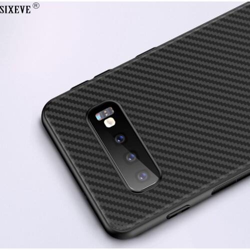 Non-slip Carbon fiber Case For Samsung Galaxy A10 A20 A20E A30 A40 A50 A70 M10 M20 M30 Note 10 Plus 5G Mobile Phone Cover Bumper