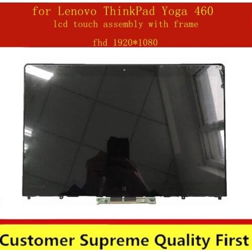 Laptop 14" FHD Touch Screen Display LCD Module LCD Digitizer Assembly for Lenovo Thinkpad Yoga 460 01AW135 01EN006