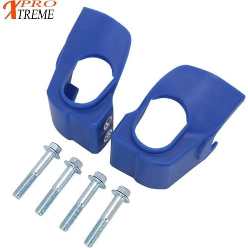 Motorcycle Front Pair Fork Shoe Protector Cover Guard Kit For Yamaha YZ125 YZ250 08-19 YZ250F YZ450F 07-19 YZ 125 250 250F 450F