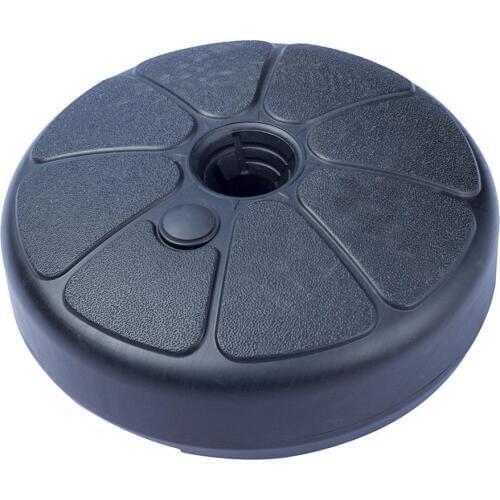 Outdoor Sun Umbrella Base Stand Round Water Filled Umbrella Holder for 3.5-3.8cm Umbrella Pole #35