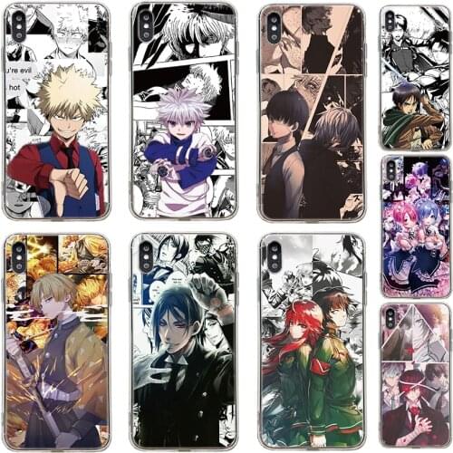 For Alcatel 1SE 2020 1S 1C 1X 1V 1A 1B 1 3 3C 3L 3X 4cam 3V 2019 Luxury Soft TPU Cover Anime collection Silicone Phone Cases