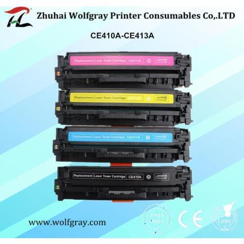 Compatible toner cartridge 305A for HP CE410A CE411A CE412A CE413A LaserJet Pro 300 color MFP M375nw M475dw/400/M451nw M471dW