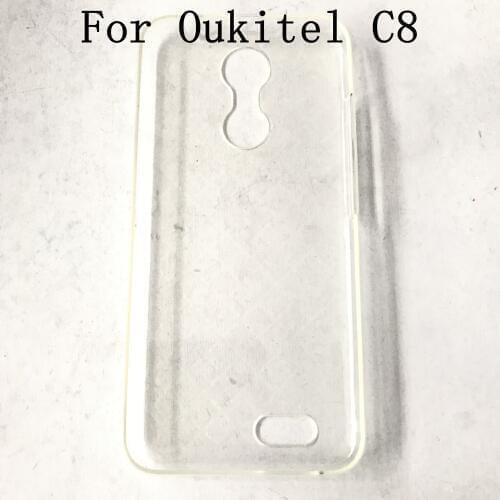 Oukitel C8 Used TPU Silicon Case Clear Soft Case For Oukitel C8 Repair Fixing Part Repla