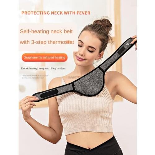 Constant temperature and heating neck protection electric cervical vertebra with moxibustion hot compress heating neck protectio