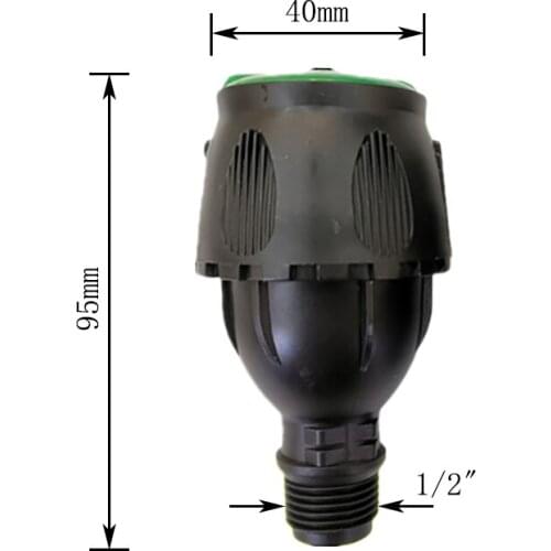 1 Piece 3/4 Inch 360 Degree Rotary Sprinkler Last Half Distance Nozzle Garden Lawn Irrigation Greenhouse Spraying
