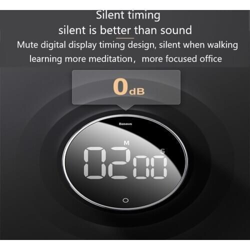 1PC Countdown Timer Kitchen Magnetic Suction Mini portable Electronic Timing Alarm clock Fitness Timer Kitchen Tools