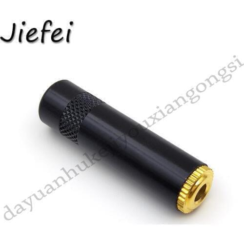10pcs Smooth Black Silver Jack 3.5 Audio female jack 1/8 3.5mm 3 pole Stereo socket Gold Plated Wire Connector Earphone DIY