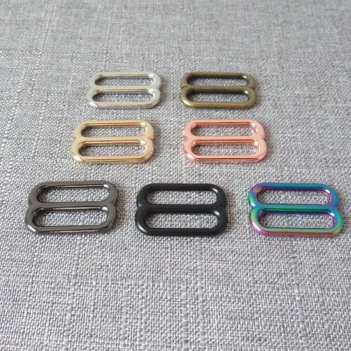 100Pcs 25mm 1 Inch Metal Belt Buckles Handbag Bag Dog Cat Collars Knapsack Garment Straps Clasp Sewing Accessory Slider Adjuster