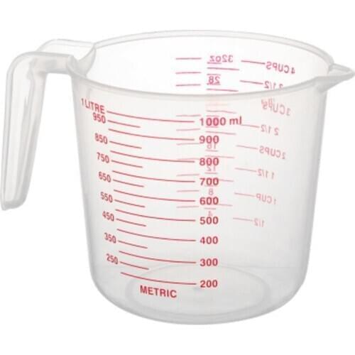 1000Ml Measuring Cup Baking Tool Kitchen Tool High Quality Plastic Measuring Cup Tool Cup with Scale