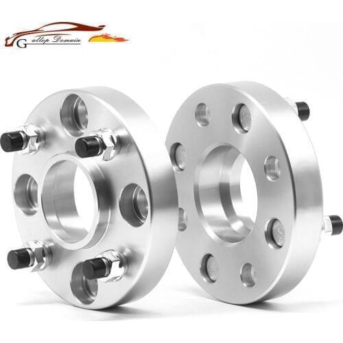 2PCS PCD 4X100 Center Bore 54.1mm Thick 30mm Wheel Spacer Wheel Spacer For Peugeot 107 Wheel Flange Spacers M12XP1.5 Nut
