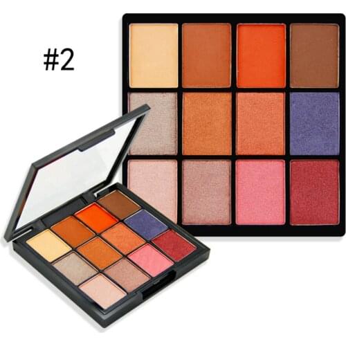 5 Piece No Blooming Pearl Matte Eyeshadow Power Palette Glitter Highlighter Shimmer Makeup Pigment Private Label