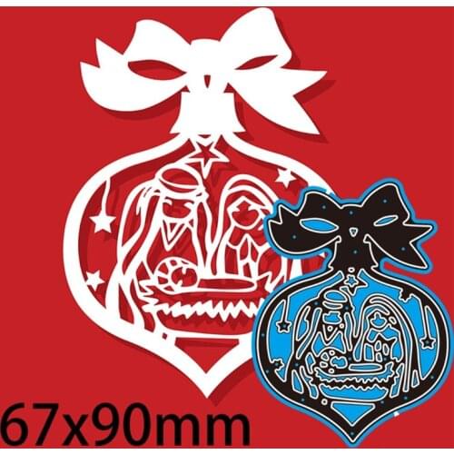 95AA DIY Newborn Night Embossing Stencil Carbon Steel Mould, Album Paper Card Printing Mould for Scrapbooking Making