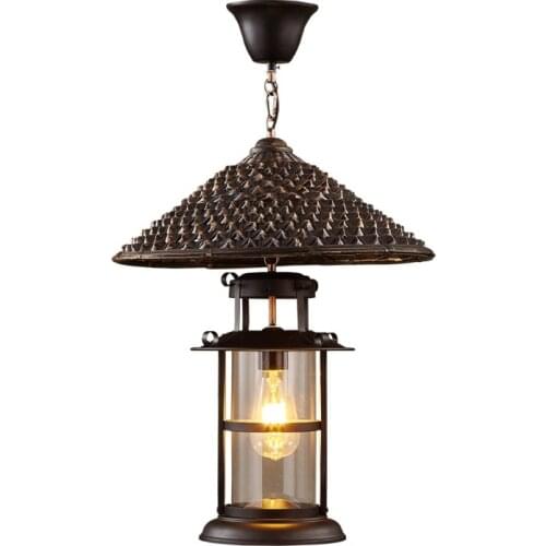 American Vintage Retro Industrial Pendant Lights Iron Art Decor Loft Salon Hanging Lamp Bar Table Cafe Restaurant Aisle Balcony