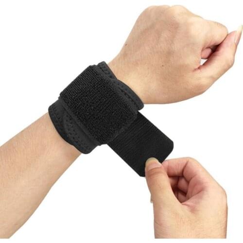 Weightlifting Wristband Elastic Breathable Wrist Wraps Bandage Gym Fitness Powerlifting Wrist Brace Support Strap