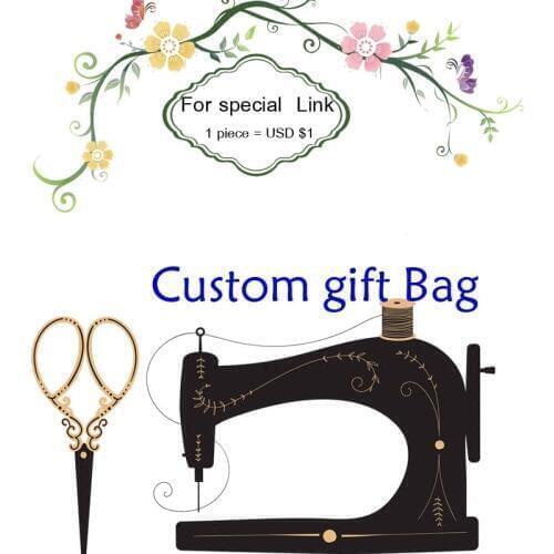 Custome Logo Bag MOQ 100piece 1piece is USD$1 can print wedding birthday logo buyer design