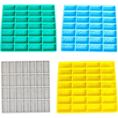 Domino Mold Professional Silicone Mold DIY Mold Jelly Chocolate Cake DIY Tool For Biscuit, Jelly, Chocolate, Cake Fondant DIY
