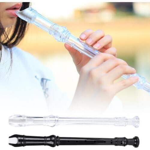 Clarinet 8 Hole G Key For Kid Early Education + Cleaning Clarinet Instrument Eight Hole Musical Rod S9J4