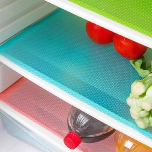 12 Pack Refrigerator Mats,Washable Fridge Mats Liners Waterproof Fridge Pads Mat Shelves Drawer Table Mats Refrigerator Liners f
