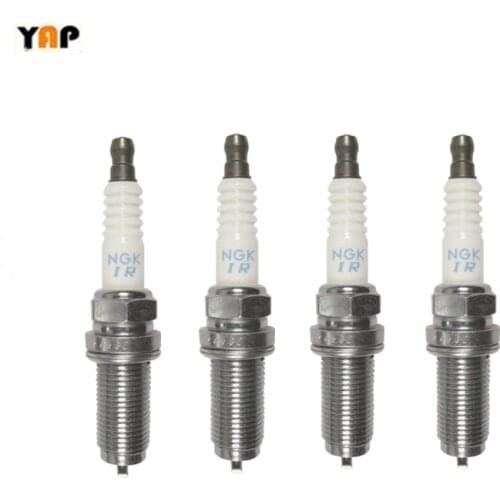NEW 4pcs Iraurita Spark Plugs FOR MITSUBISHI Lancer Outlander 4G69 2.4L L4 16V MN158596 LZFR6AI NGK3656 2003-2008