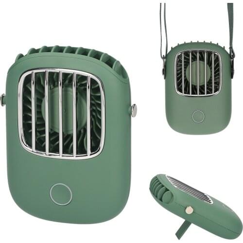 Portable Hanging Neck Fan 3 in 1 Desktop Handheld Wearable Hanging Fan 3 Speeds Hand Free Personal Fans Mini USB Air Cooling Fan