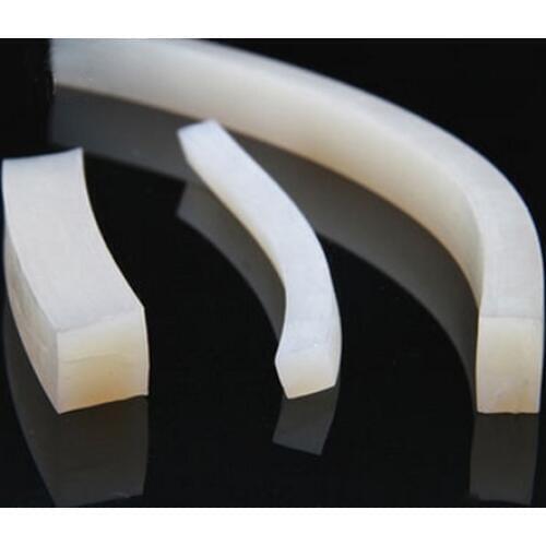 20x20 20x25 20x30mm Silicone solid seal strip oblong square water proof seal thermal resistance bath room base door floor window