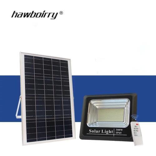 Waterproof Solar Flood Light 10W25W40W60W Remote Control + Timer + Light Control Outdoor Lighting LED Spotlight Garden Light