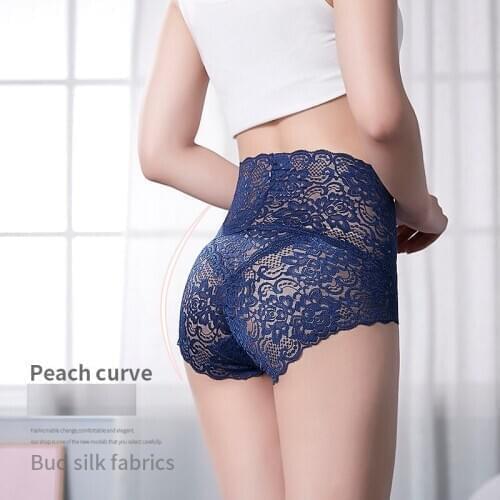 M-3XL Floral Lace Panties Sexy Underwear for Women High Waist Pantys Lingerie Female Seamless Panties Briefs Underpants Hot Sale