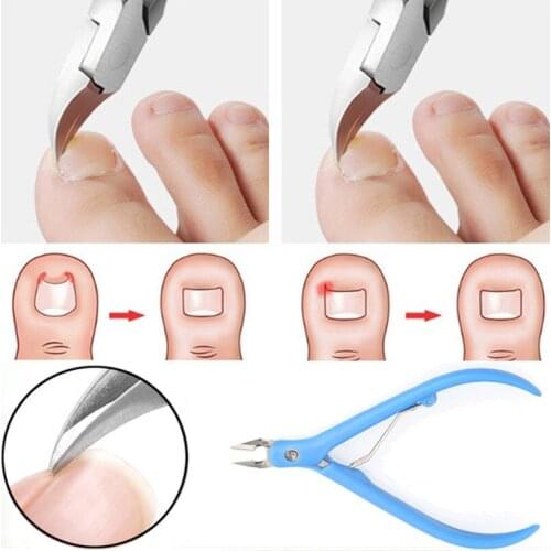 1Pcs Cuticle Nail Cuticle Scissors Stainless Steel Manicure Pedicure Tools Cutter Trimmer Dead Skin Nipper Clipper Nail Tool 224